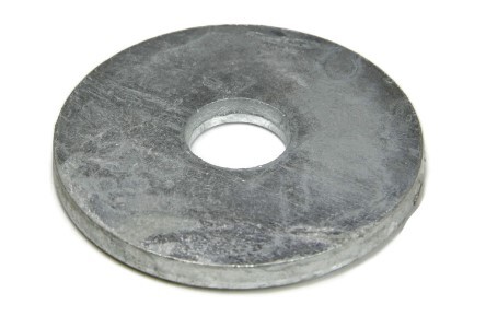 1 1/4 X 5 X 3/8 THK ROUND PLATE WASHER PLAIN FINISH